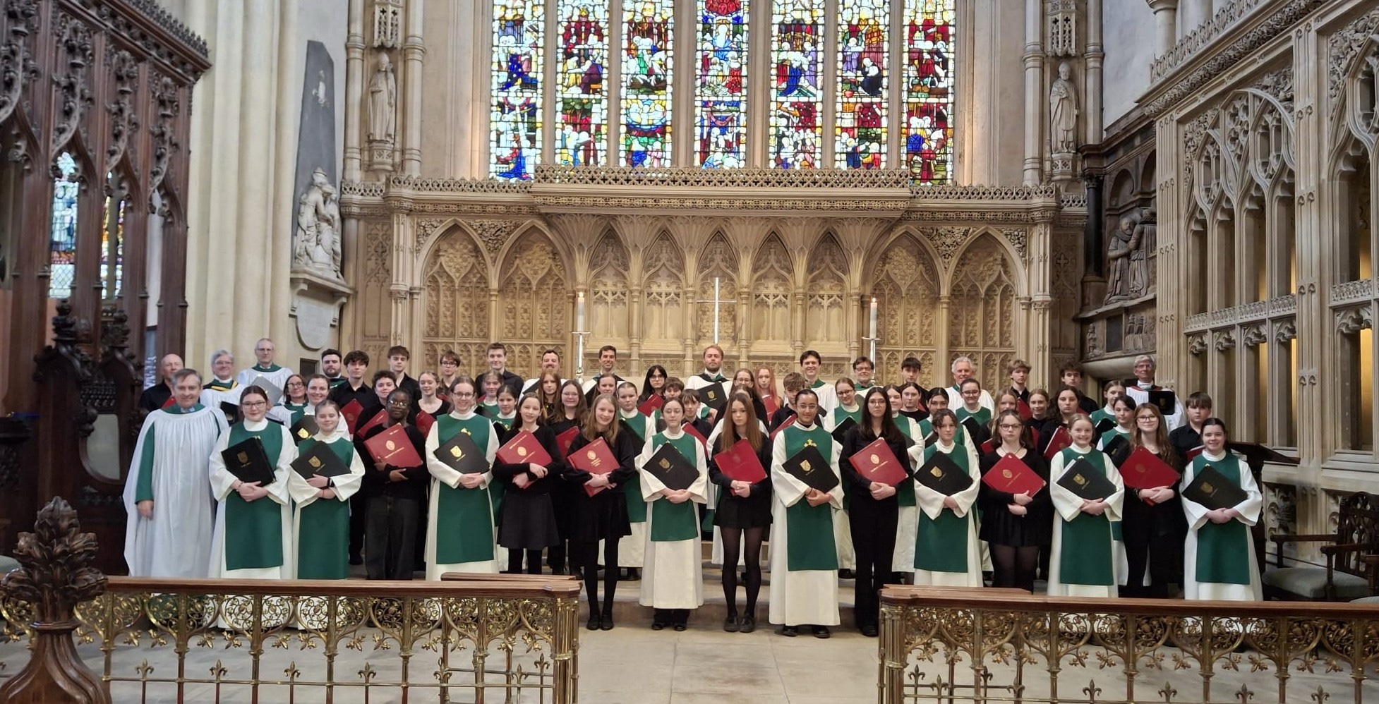 Visit of Salisbury Cathedral Youth Choir on 15 March